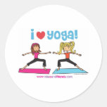 Yoga der Liebe I Sticker