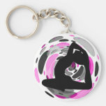 Yoga-Diva Keychain Schlüsselanhänger