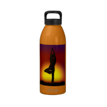 Yoga-Haltung - Freiheits-Wasser-Flasche Trinkflaschen