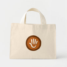 Yoga-"Hand" Taschen-Tasche