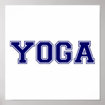 Yoga-Hochschulart Posterdrucke