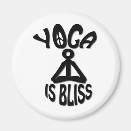 Yoga ist Glücksgeschenke Magnete