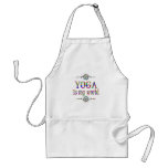 Yoga ist meine Welt Schürze
