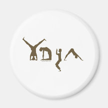 Yoga Kühlschrankmagnet