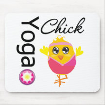 Yoga-Küken Mousepads