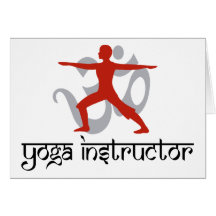 Yoga-Lehrer Grußkarten