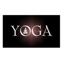YOGA Lehrer-Visitenkarte