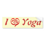 Yoga Autoaufkleber