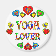 Yoga-Liebhaber Kühlschrankmagnete