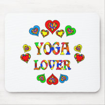 Yoga-Liebhaber Mousepads