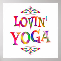 Yoga-Liebhaber Plakate