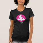 Yoga-Liebhaber-T-Shirts Silhouette-Position