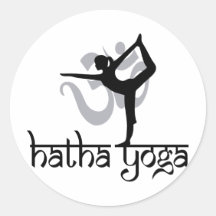 Yoga Lord-Of The Dance Pose Hatha Runde Sticker