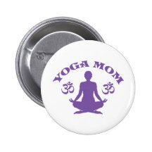 Yoga-Mamma Anstecknadelbuttons