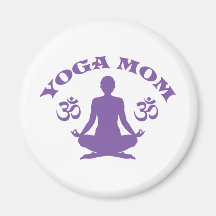 Yoga-Mamma Magnets