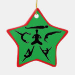 Yoga-Posen - Weihnachtsverzierungen Weinachtsornamente