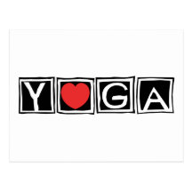Yoga Postkarten