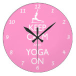 Yoga-Uhr - behalten Sie Ruhe und Yoga an