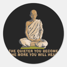 Yoga - werden Sie… das ruhiger Sticker