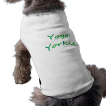 Yoga Yorkie Hundehemd Haustier T-shirt