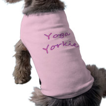 Yoga Yorkie Hundehemd Haustierhemd