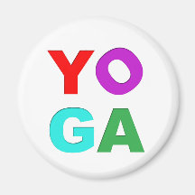 Yogabuchstaben Magnete
