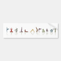 Yogaerde Autosticker