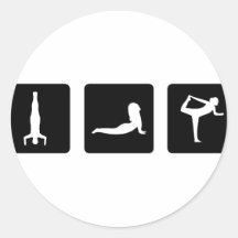 Yogaikonen Sticker