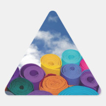 Yogamatten Stickers