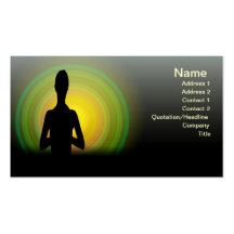 Yogatherapie-Fitness Visitenkarten