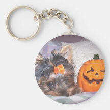 Yorkie Halloween Schlüsselkette Schlüsselband