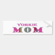 YorkieMom Autosticker