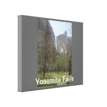 Yosemite Falls wickelte Leinwand ein Galerie Faltleinwand