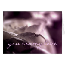 you are my love grußkarte
