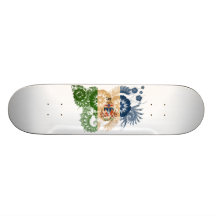 Yukon-Territoriums-Flagge Individuelle Skatedecks
