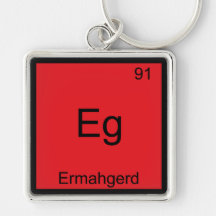 Z.B. - Ermahgerd lustiges Meme Element-Chemie-T-St Schlüsselbänder
