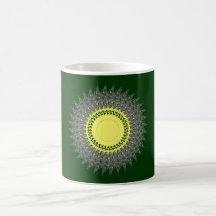 Zacken Kreis spikes circle Tasse
