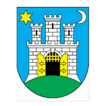 Zagreb, Kroatien Postkarten