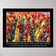 Zählen Sie den Garten Posterdrucke