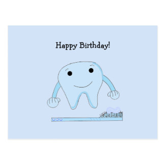 12+ Geburtstag Zahnmedizinisch Postkarten Zazzle