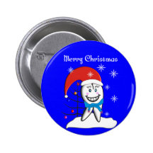Zahnarzt-Weihnachtskarten und -geschenke Anstecknadelbuttons