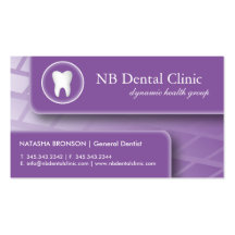 Zahnmedizinische/General-Dentist Visitenkarten