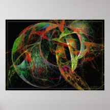 Zartes Herz der Blume Poster