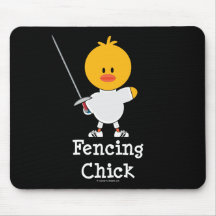 Zaun des Kükens Mousepad