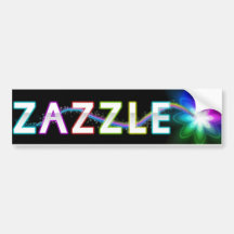 Zazzle Logo neugeladen Autoaufkleber
