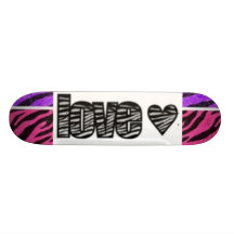 Zebra-Liebe Individuelle Skateboards