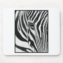 Zebra-Starren Mousepad
