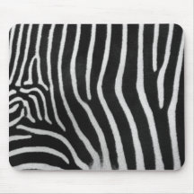 Zebra-Streifen-Muster-Mausunterlage Mauspad