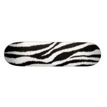 Zebra Stripes Skateboard Personalisierte Skatedecks