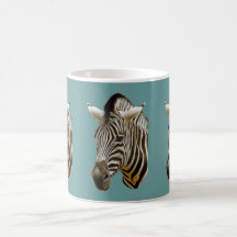 Zebra-verwandelnder Becher Haferl
